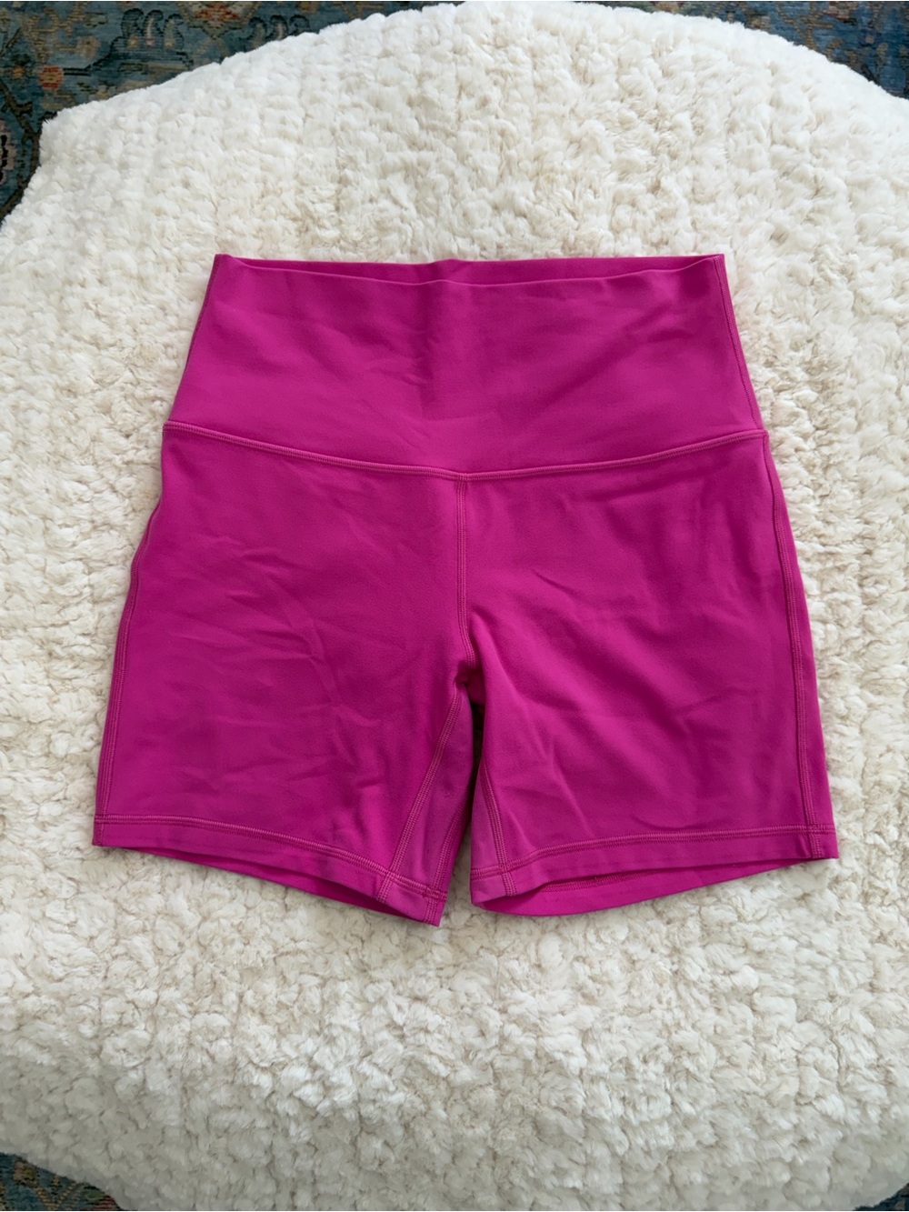 lululemon athletica High-Rise Hot Pink Workout Shorts